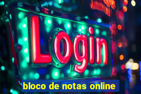 bloco de notas online